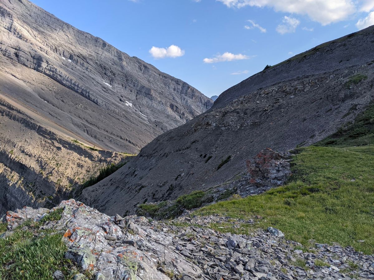 Three Sisters Pass via Highline