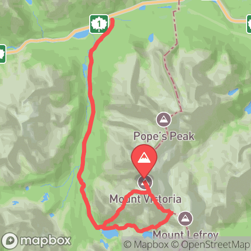 Map of Mount Victoria