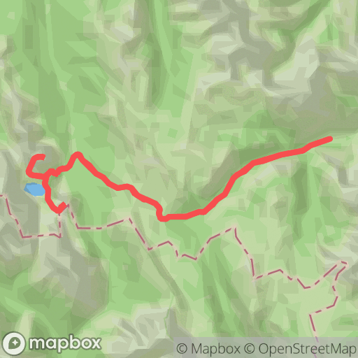 Map of Pharaoh Peak and The Sphinx