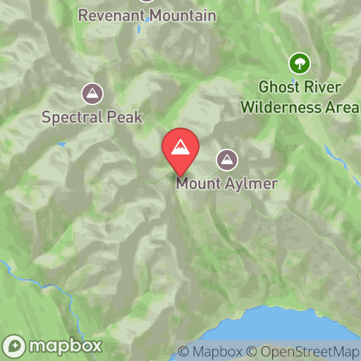 Map of Aylmer Pass
