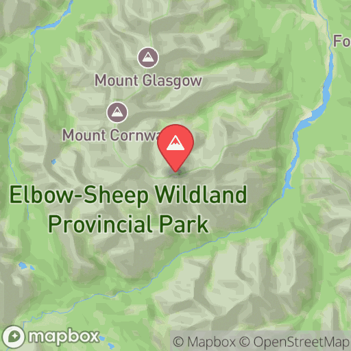 Map of Banded Peak