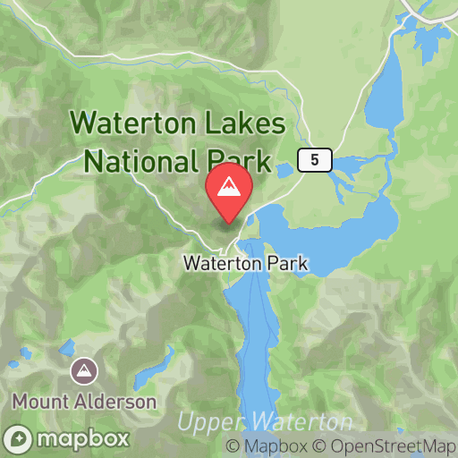 Map of Bears Hump