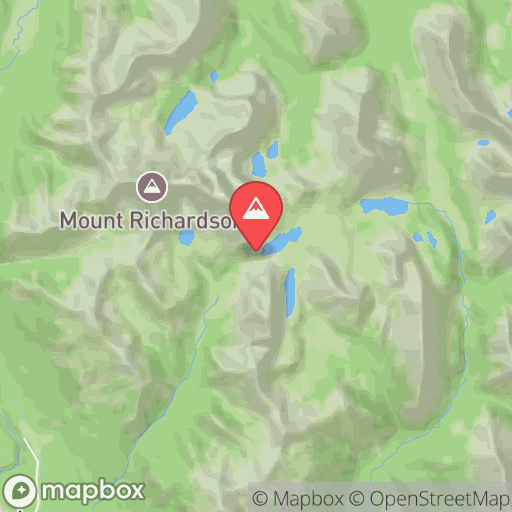 Map of Boulder Pass