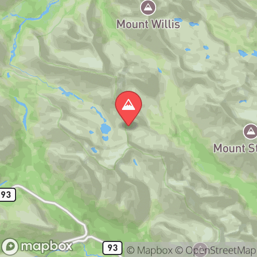 Map of Cataract Pass