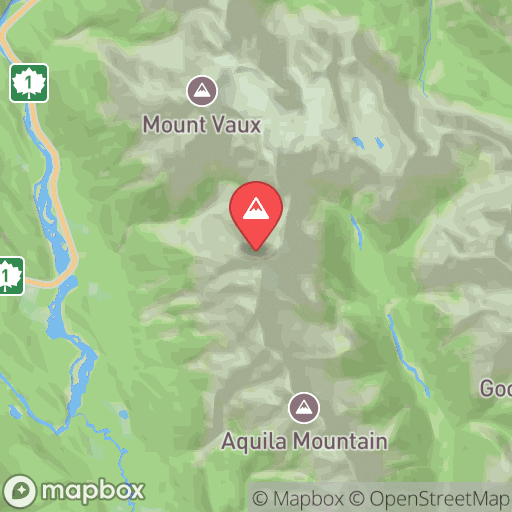 Map of Chancellor Peak