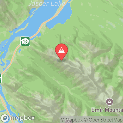 Map of Cinquefoil Mountain