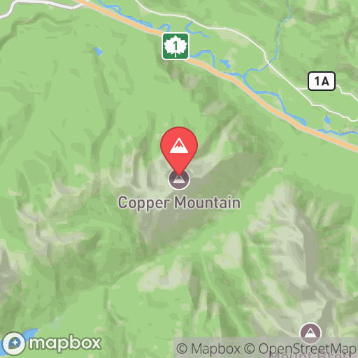 Map of Copper Mountain