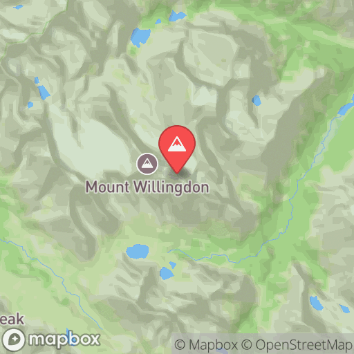 Map of Crown Peak