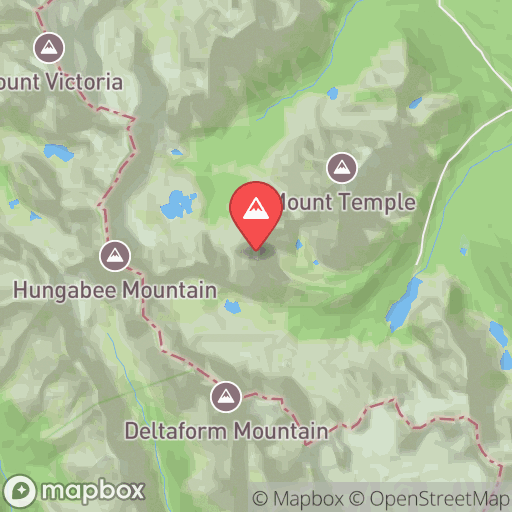 Map of Eiffel Peak