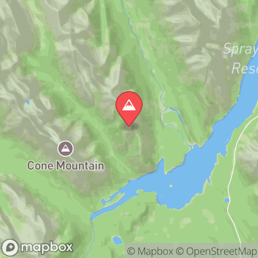 Map of Fortulent Peak