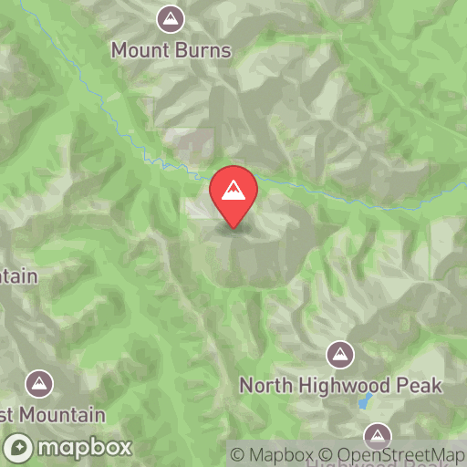Map of Gibraltar Mountain