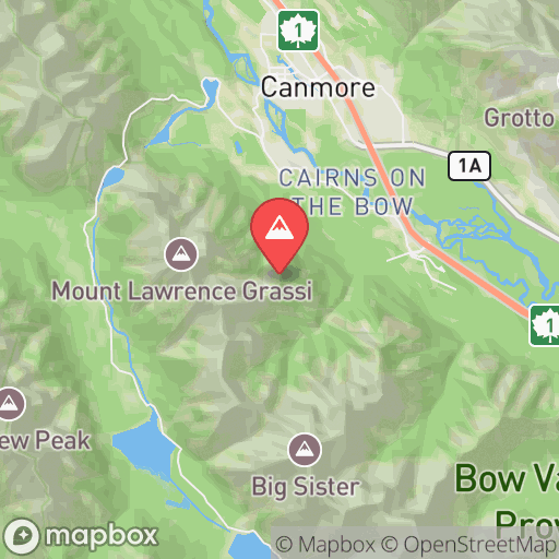 Map of Grassi Knob
