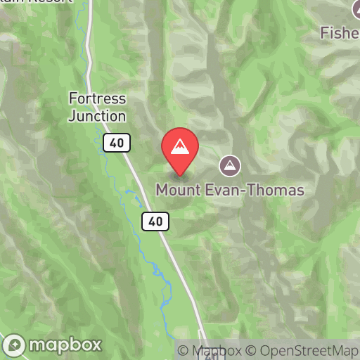 Map of Grizzly Peak