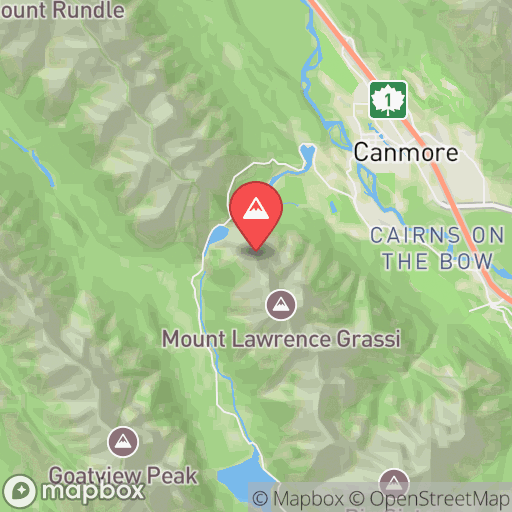 Map of Ha Ling Peak