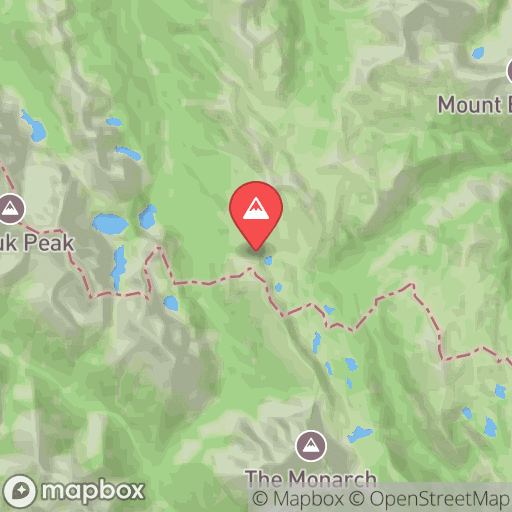 Map of Healy Pass