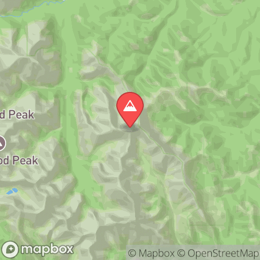 Map of Junction Mountain