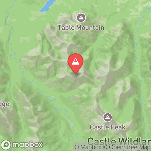 Map of Larry Mountain