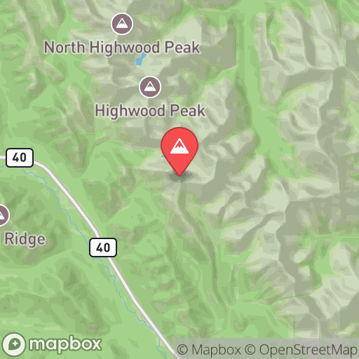 Map of Lineham Ridge and GR593982