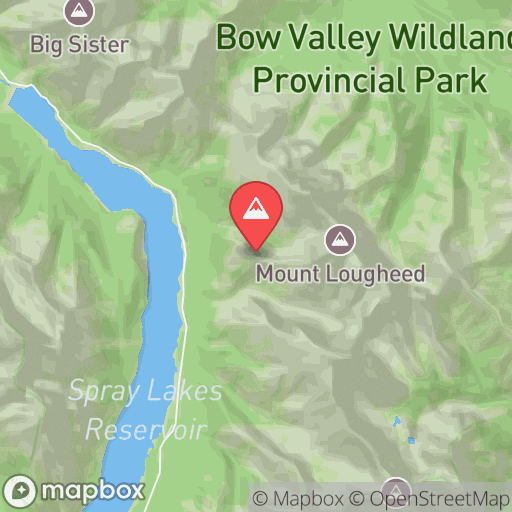 Map of Little Lougheed