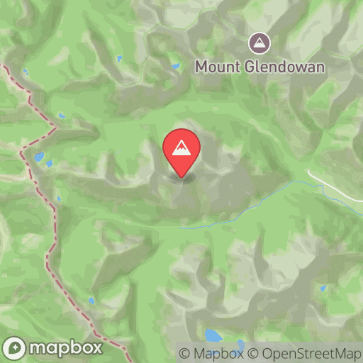 Map of Lost Mountain