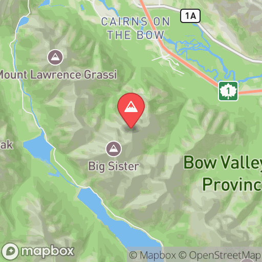 Map of Middle Sister