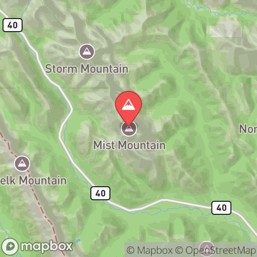 Map of Mist Mountain