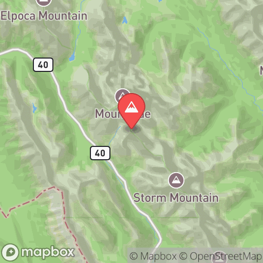 Map of Mount Arethusa