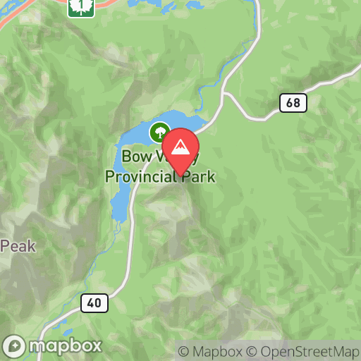 Map of Mount Baldy
