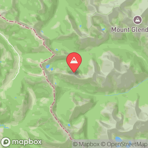 Map of Mount Bauerman