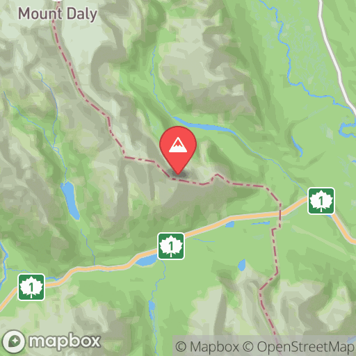 Map of Mount Bosworth