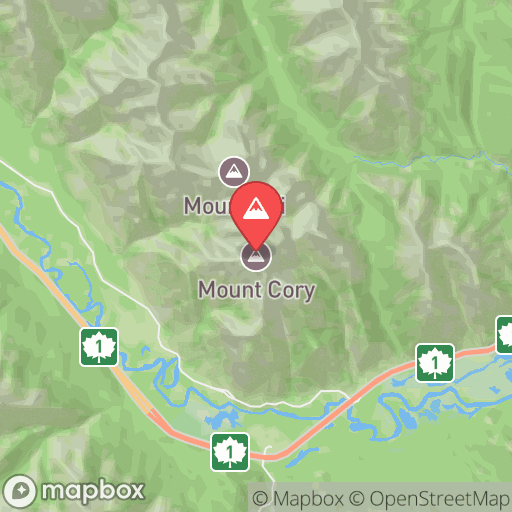 Map of Mount Cory
