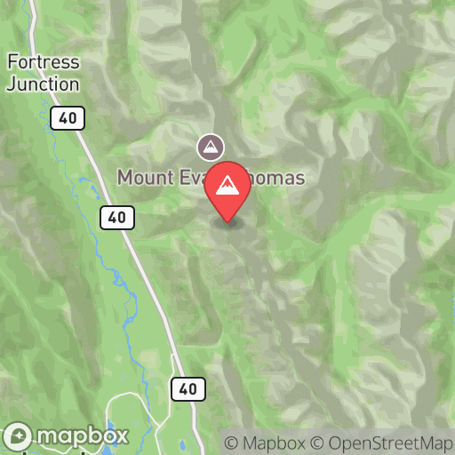 Map of Mount Hood