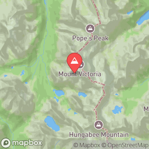 Map of Mount Huber