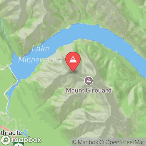 Map of Mount Inglismaldie