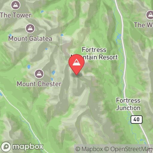 Map of Mount James Walker
