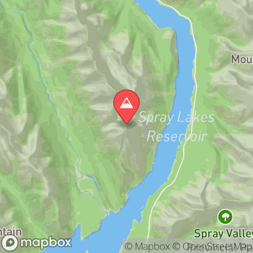 Map of Mount Nestor