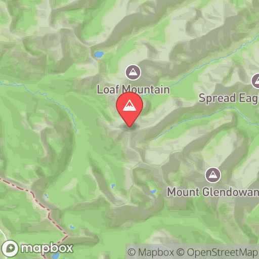 Map of Mount Roche