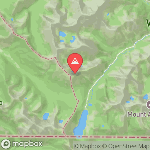 Map of Mount Rowe