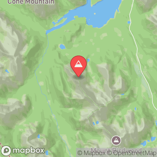 Map of Mount Shark