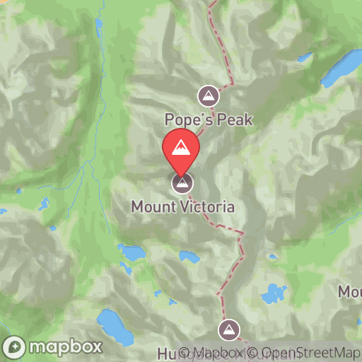Map of Mount Victoria