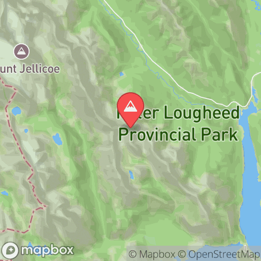 Map of Mount Warspite