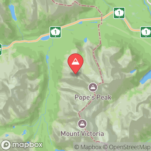 Map of Narao Peak