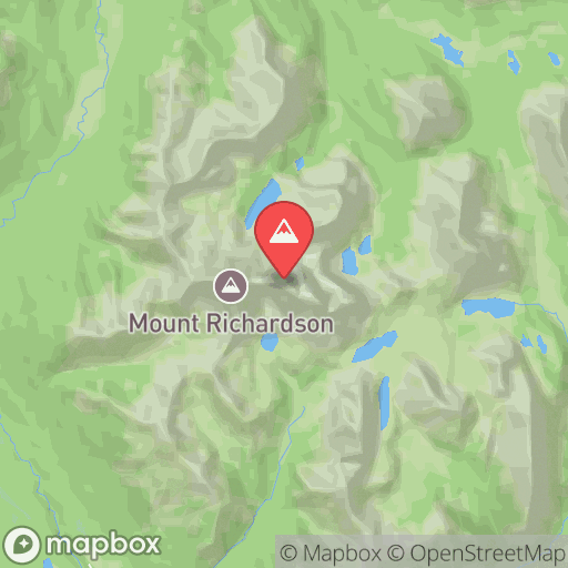 Map of Pika Peak