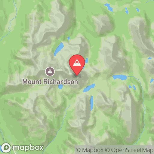 Map of Ptarmigan Peak