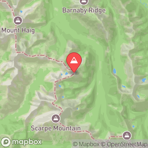 Map of Rainy Ridge
