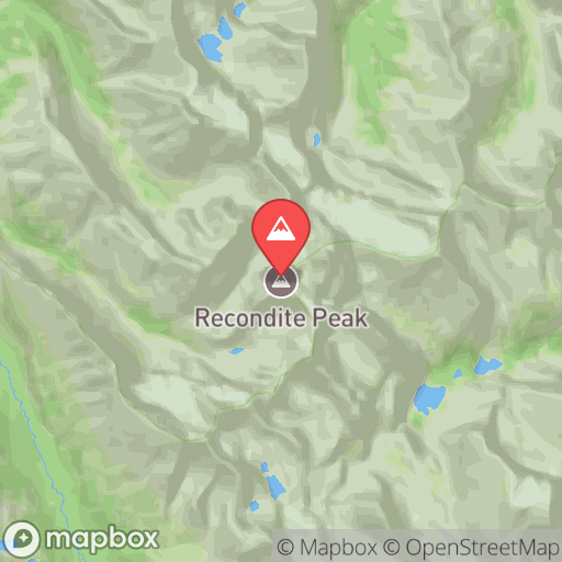 Map of Recondite Peak
