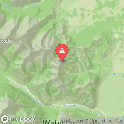 Map of Rogan Peak