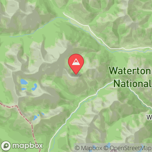 Map of Ruby Ridge