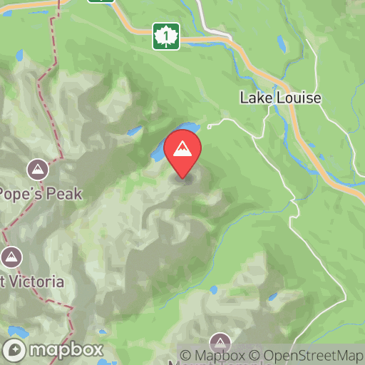 Map of Saddleback & Fairview Mtn