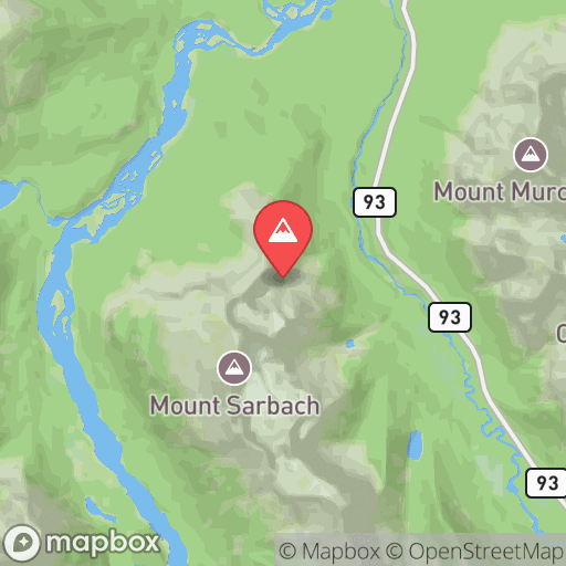Map of Sarbach Lookout